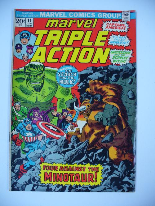 Marvel Triple Action Avengers #11