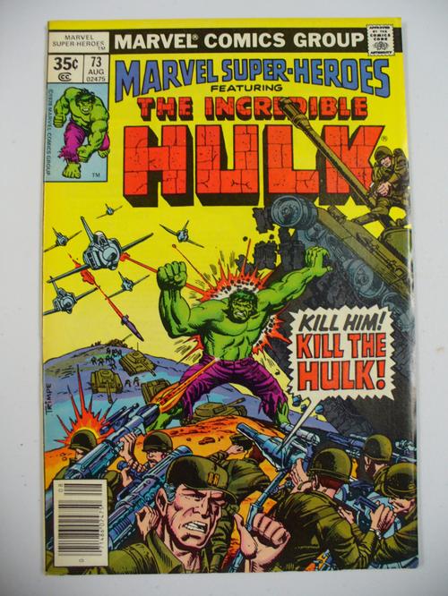 Marvel Super Heros Feat the Incredible Hulk #73