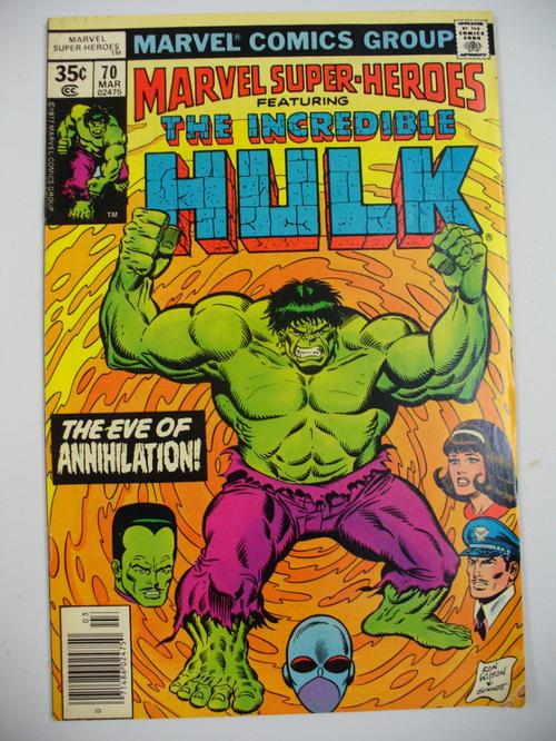 Marvel Super Heros Feat the Incredible Hulk #70