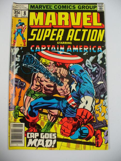 Marvel Super Action Staring Captain America #08
