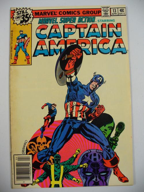 Marvel Super Action Staring Captain America #13